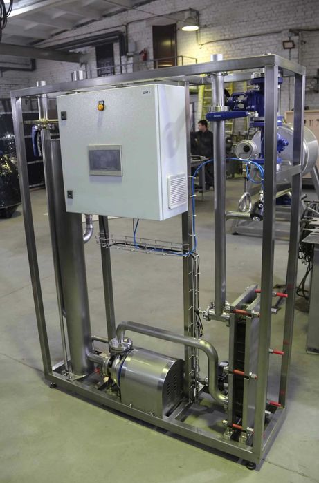 Подготовки горячей воды ГВС для молочного и пищевого оборудования