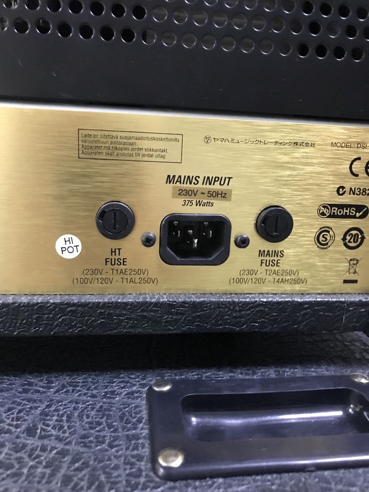 Ламповый гитарный стек Marshall JCM2000 DSL100/1960BV England