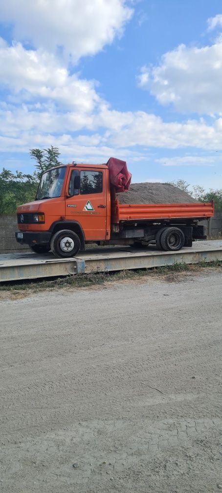 Transport nisip tencuieli sau șapă ,balast,sort pământ umplutură