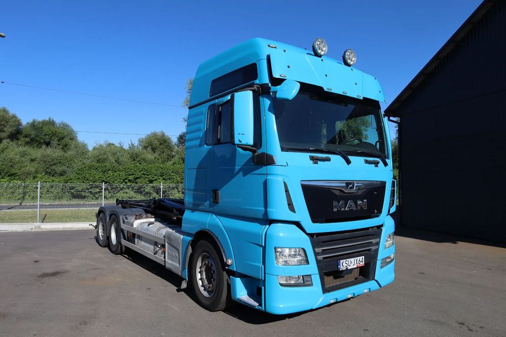 MAN MAN TGX 26.500 MAN TGX 26.500 MAN TGX 26.500 Hooklift 6x2 HYVA / transport container