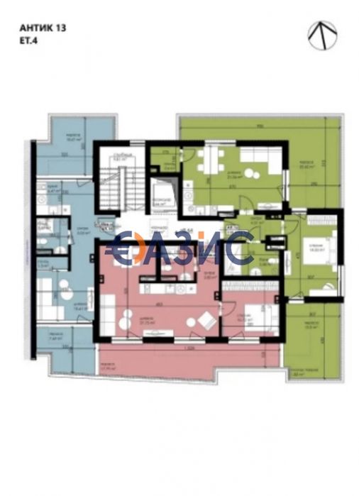 Продава се Двустаен апартамент в Созопол - 91 кв.м за 1442 €/кв.м - Снимка #14