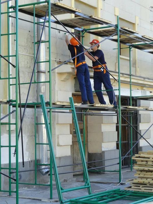 Фасадные строительные леса, вышка тура, столы каменщика, опалубка T