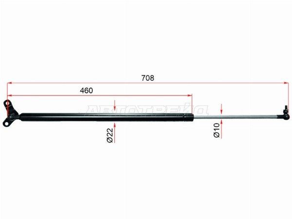 Амортизатор крышки багажника Honda Stream