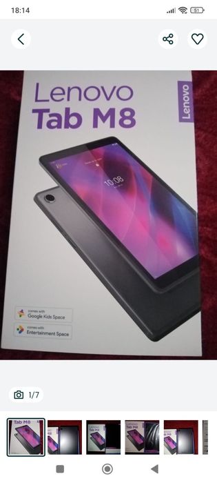 Tableta Lenovo Tab M8 nouă