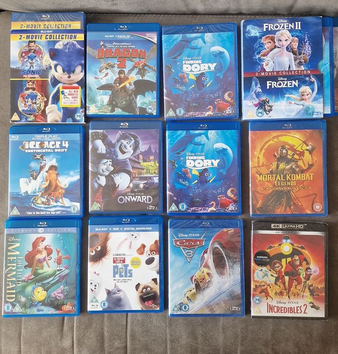 Blu Ray , 4к и DVD Филми