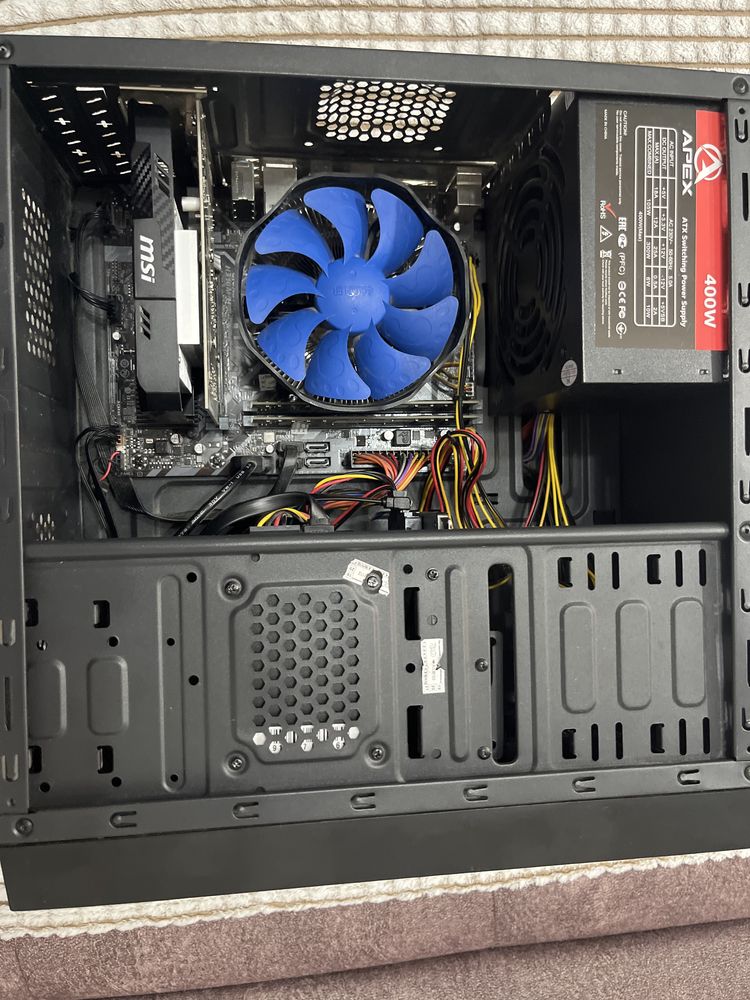 Надежный ПК Intel i5 / SSD + HDD / GT 1030 — готов к работе и играм!