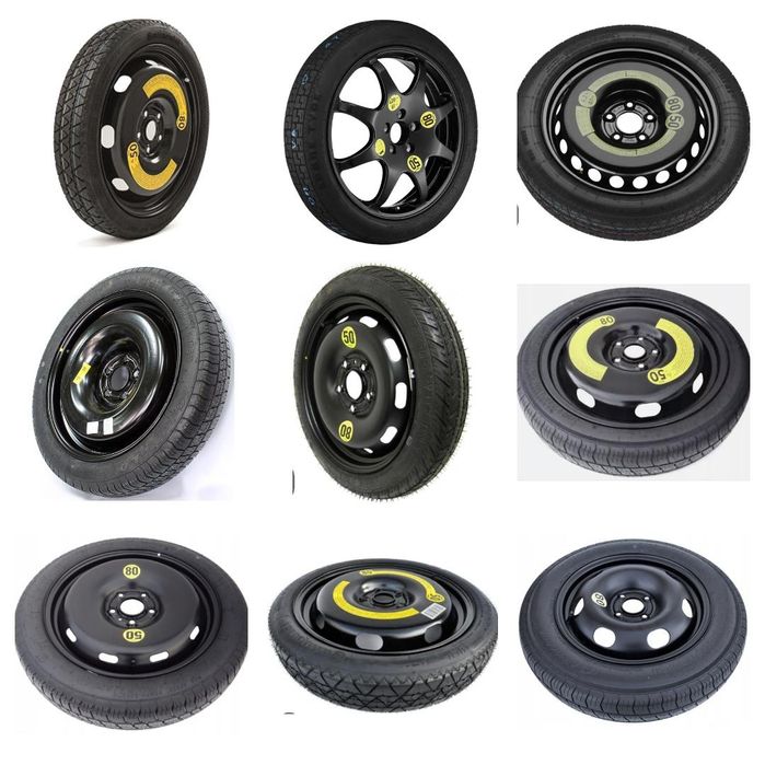 Roată rezervă slim 5x108 Volvo Peugeot Citroen Ford