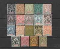 Lot Timbre Franceze vechi rare Franta