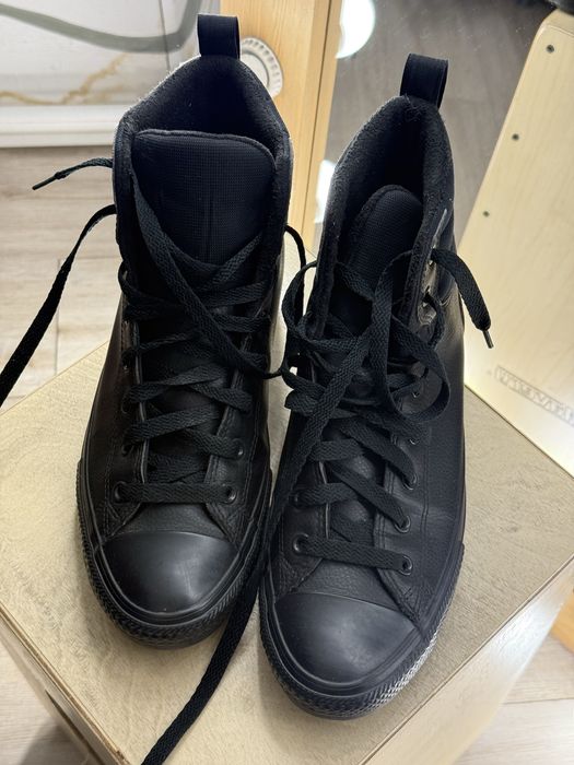 Мужские конверсы зимние