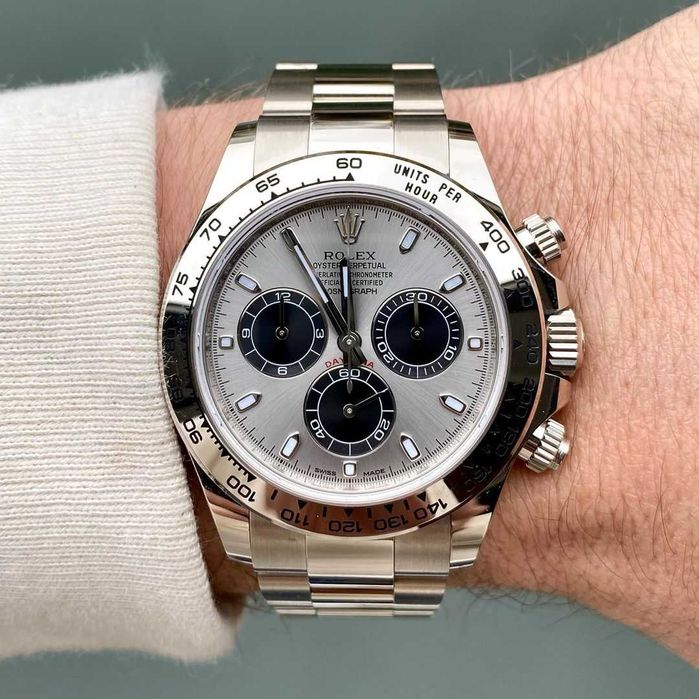 rolex daytona silver collectie