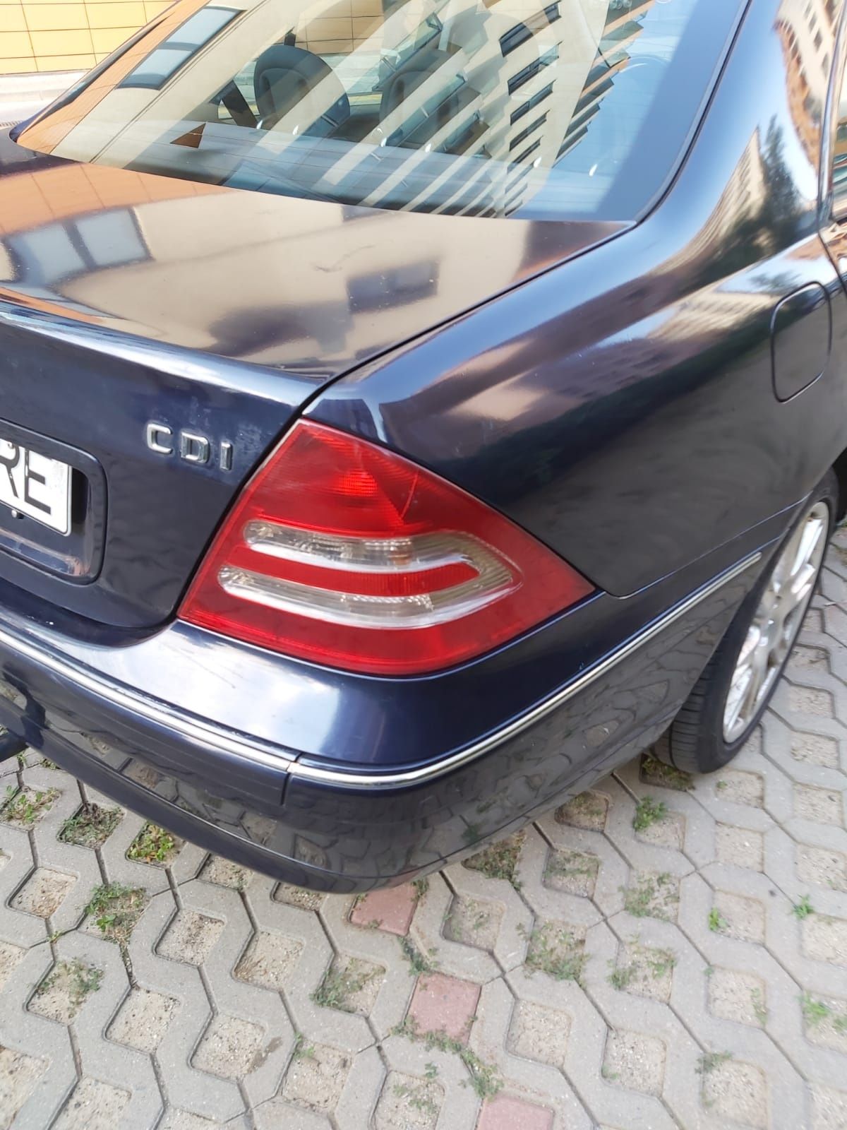 Bara spate mercedes w 203