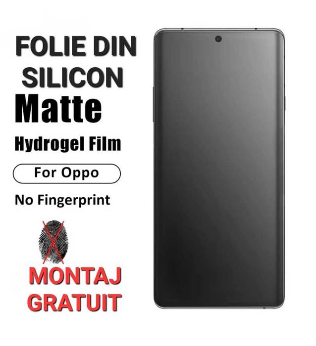 Folie din silicon mat sau clar Samsung S10 S20 S21 S22 S23 S24 S25