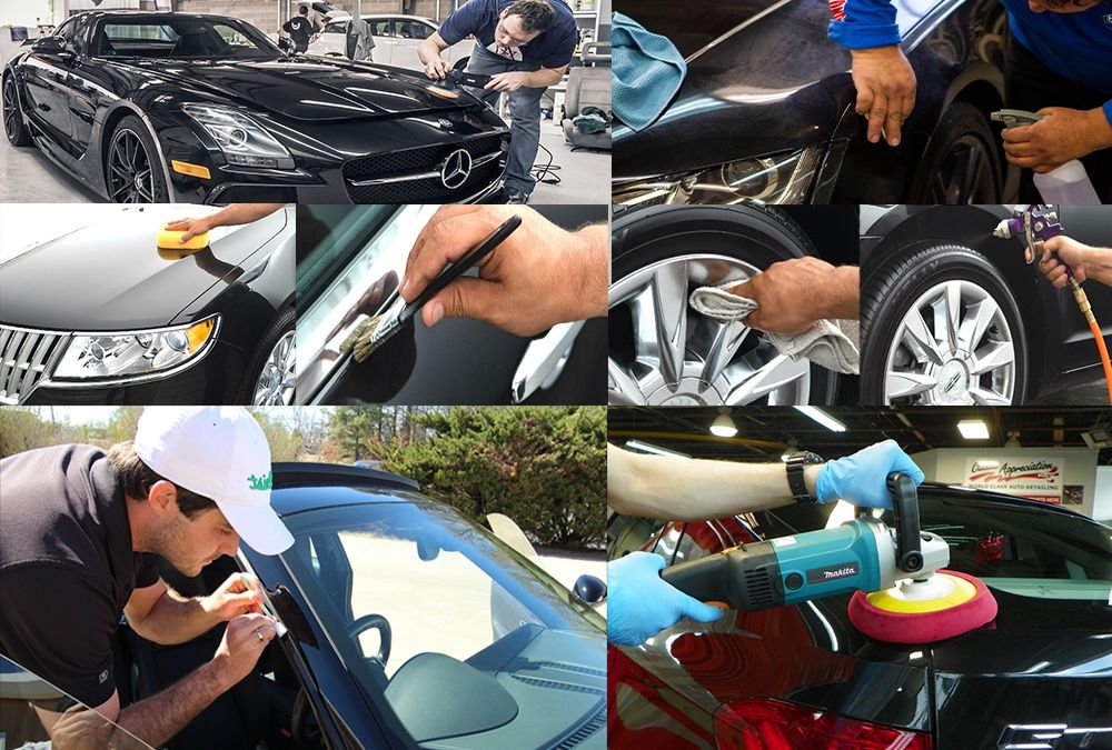 Обучение оклейке авто пленкой  детейлинг авто курсы