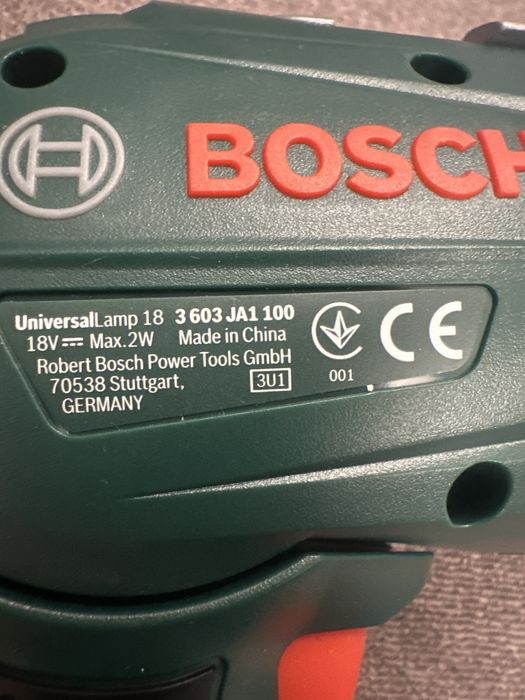 Lanterna bosch. 18v