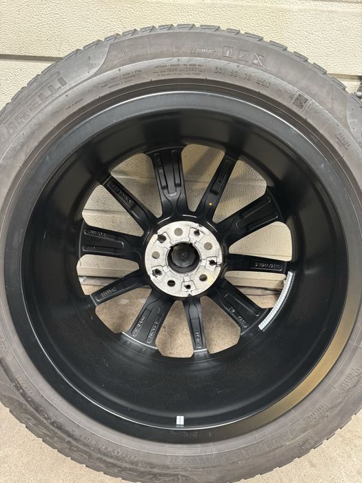 Jante 20 originale Bmw X5 G05 anvelope iarna runflat Pirelli 275/45R20