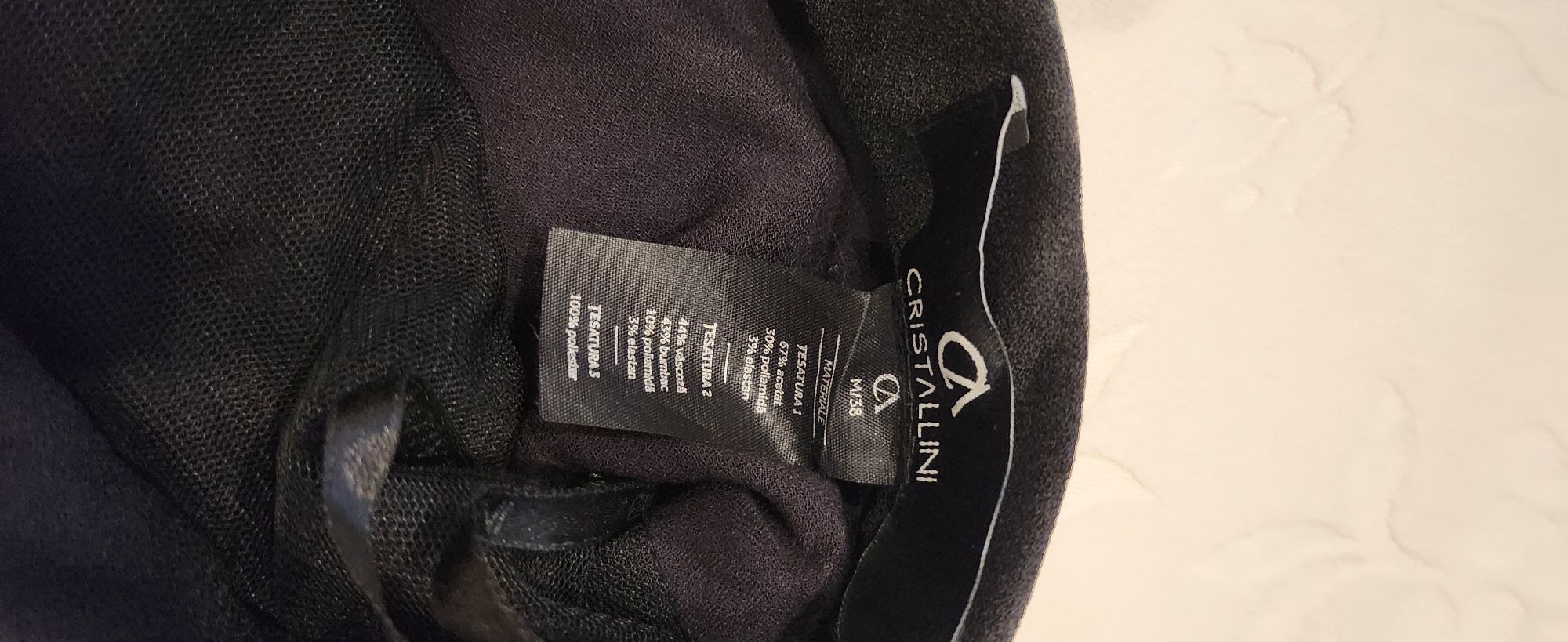 Fusta și bluza marca Cristallini