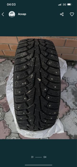 Продам зимние шины Nokian Hakkapeliitta 5 — 215/55 R16