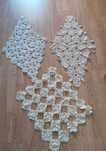 Mileuri (3bucăți) croșetate macrame