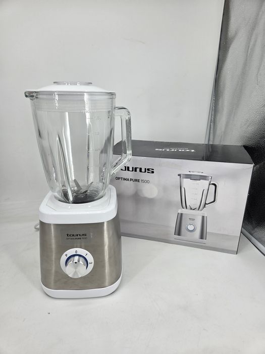 Блендер Taurus Optima Pure – 1500W мощност, 1,5L стъклена кана