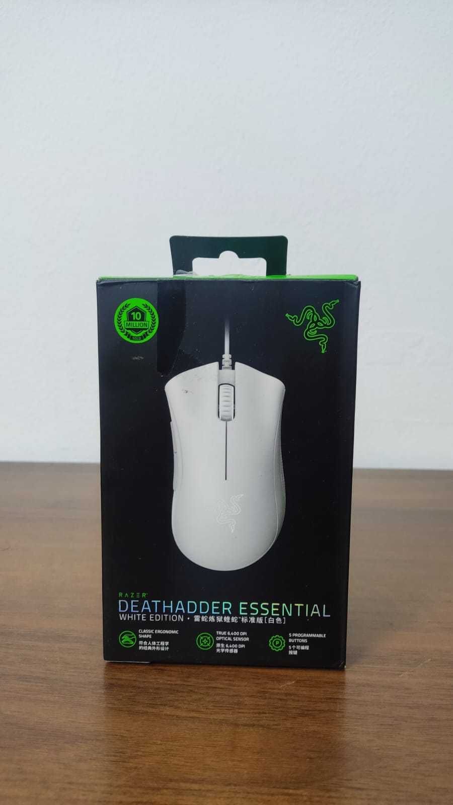 Компьютерная мышь Razer DeathAdder Essential White (Б/У)