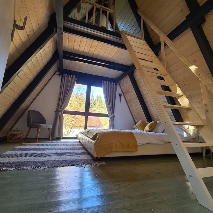 Cabana A-frame cu jacuzzi-Porumbacu, Avrig, Transfăgărășan ,Sibiu