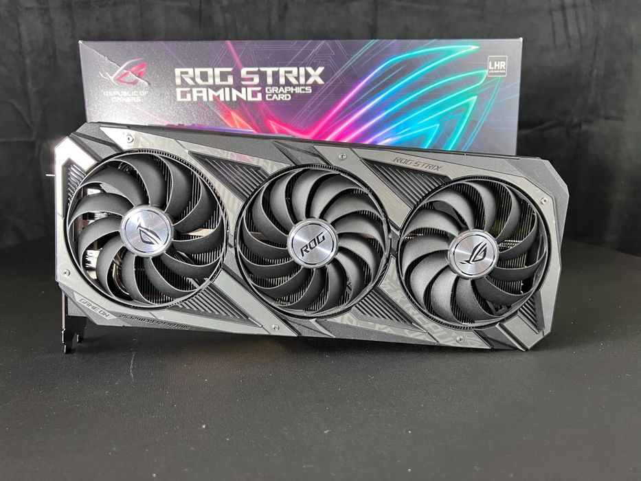 Placa video nVidia 3060ti Asus Rog Strix