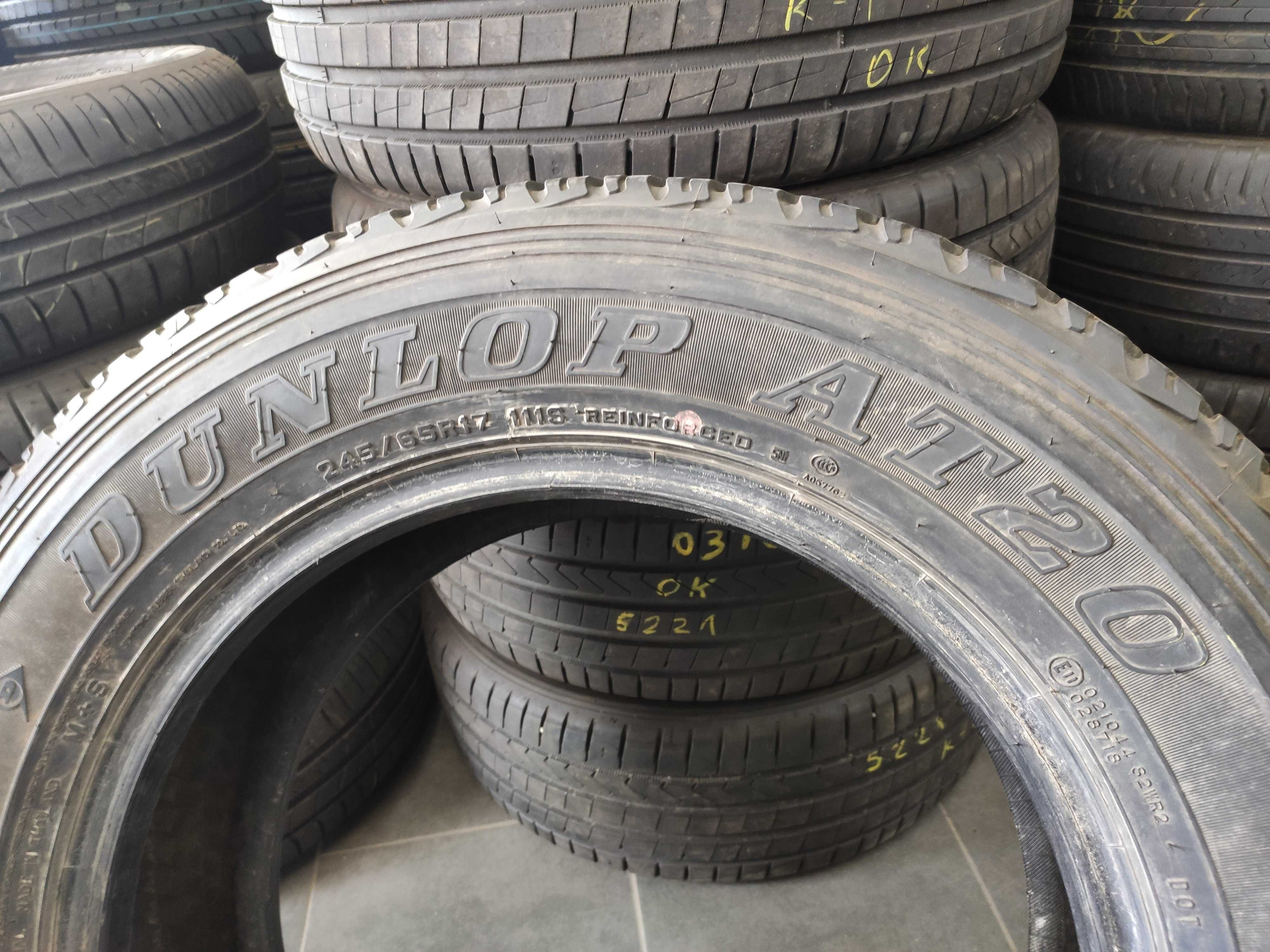 4бр Летни Гуми 245 65 17 - Dunlop