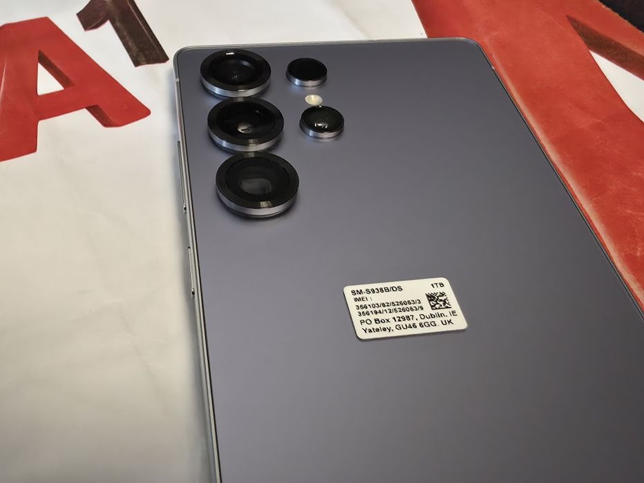 ***КАТО НОВ 1TB Samsung S25 Ultra Гаранция от A1 до 2027 SilberBlue