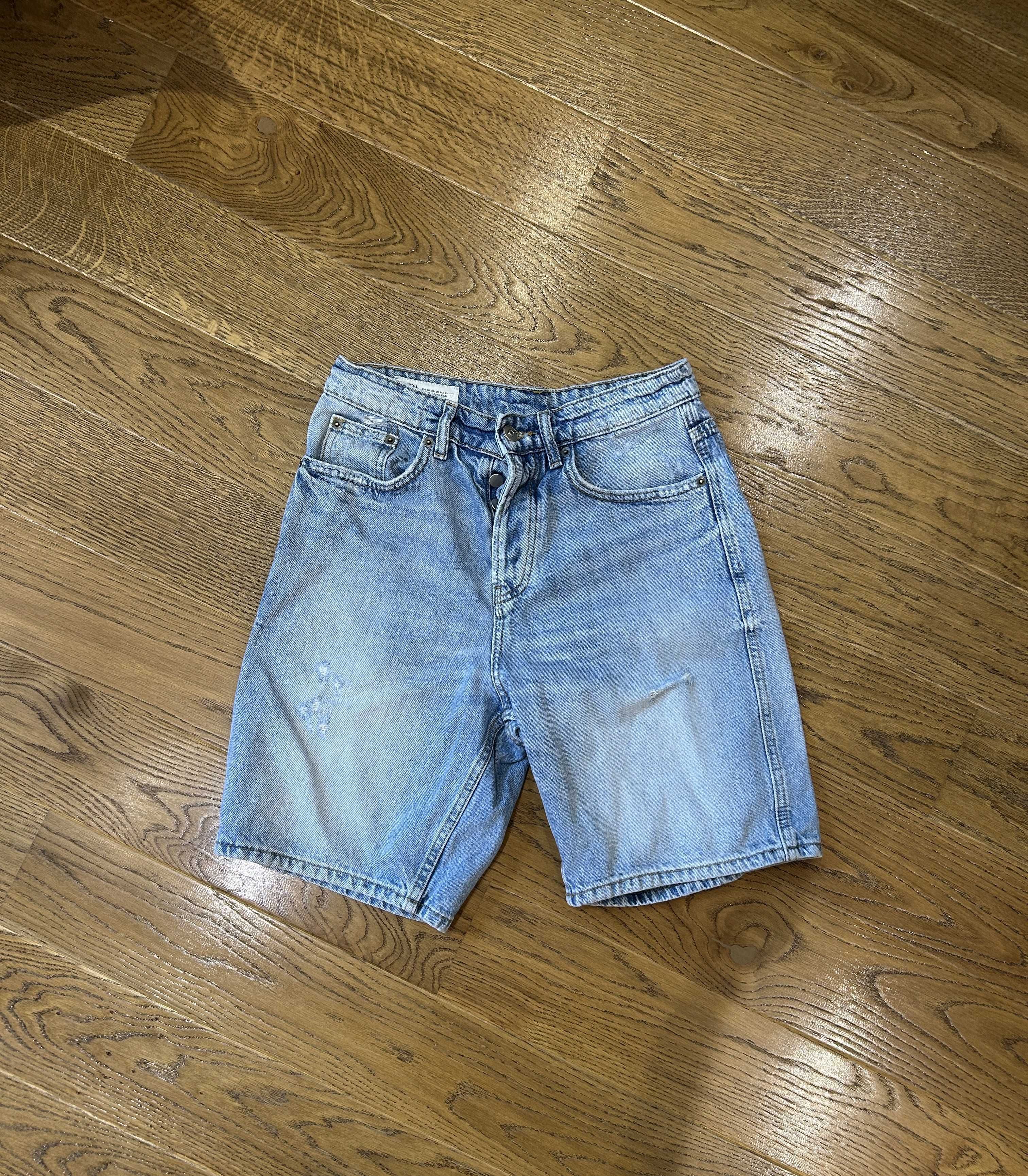 Дънкови къси гащи Zara