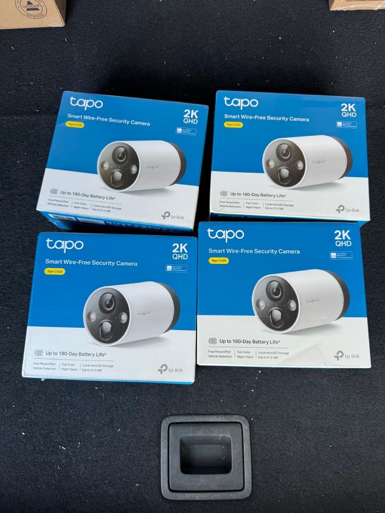 TP-Link Tapo QHD2K, sigilate, disponibil imediat, transport ZERO