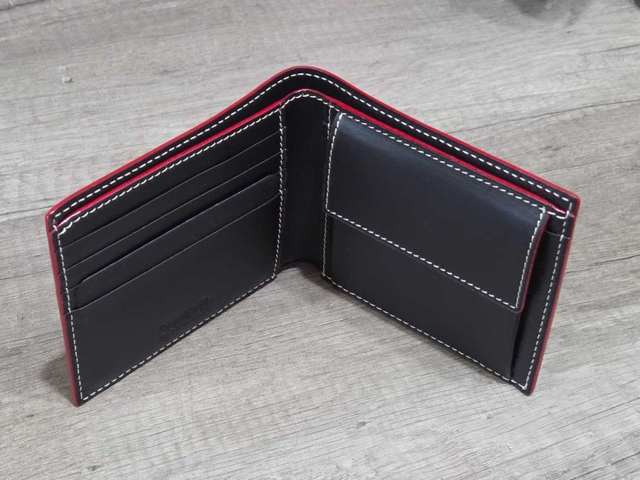 Portofel Original Ferrari, Piele Naturală (Grain Leather Cow), NOU!