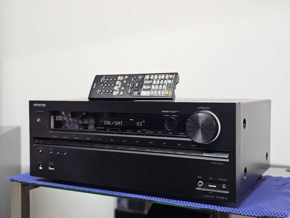 Receiver 7.2  Onkyo TX-NR616 Arc/ Wi-fi Dolby