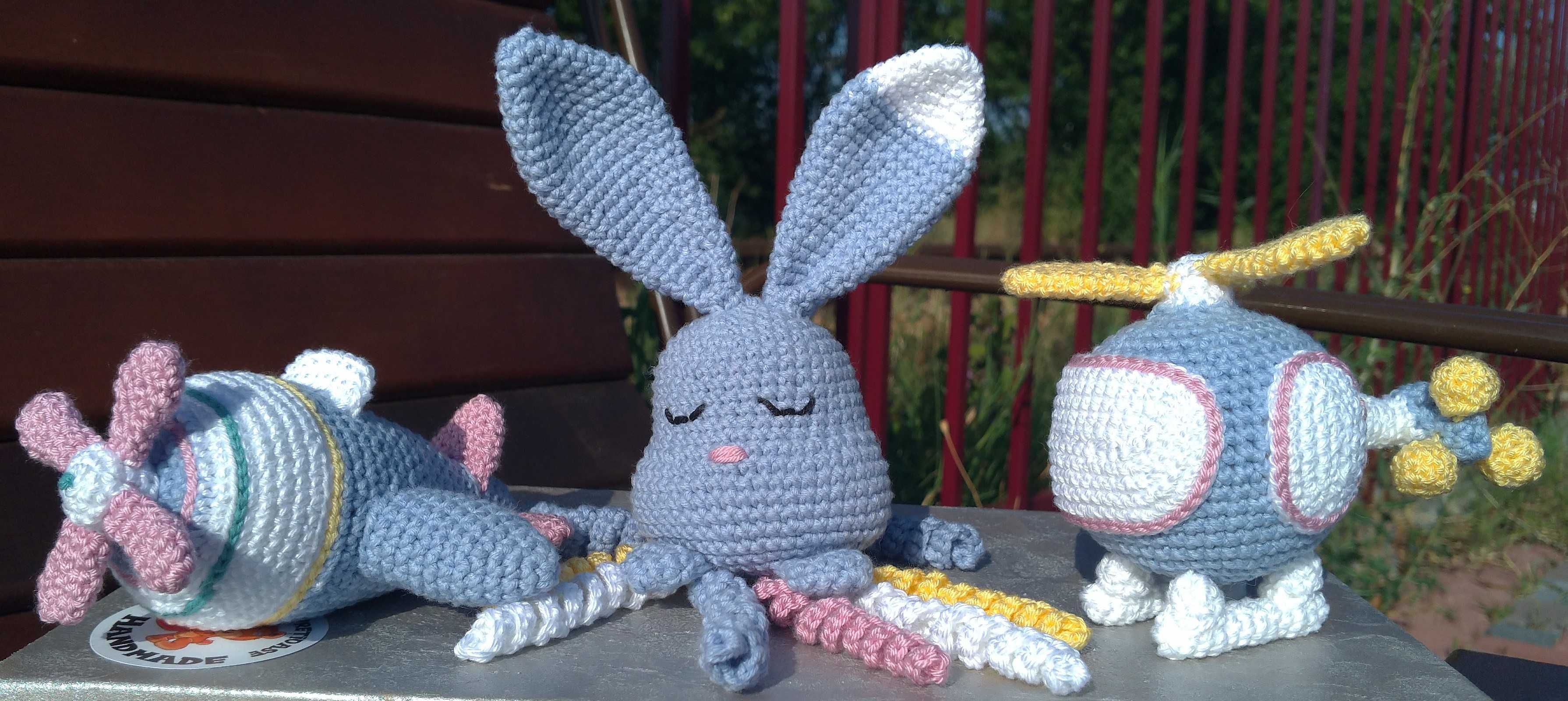 Set jucarii amigurumi pentru bebelusi