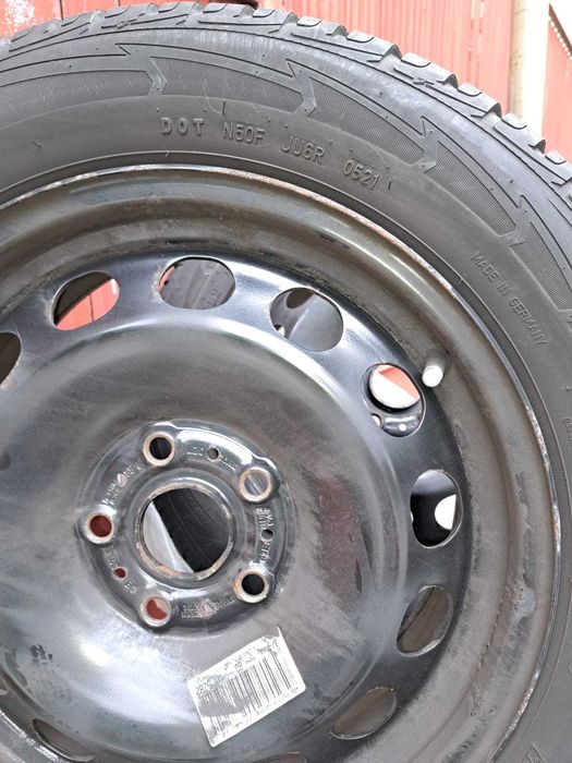 Roti iarna 205 55 r16 jante VW originale 2021 / 2022 - echilibrate !!!