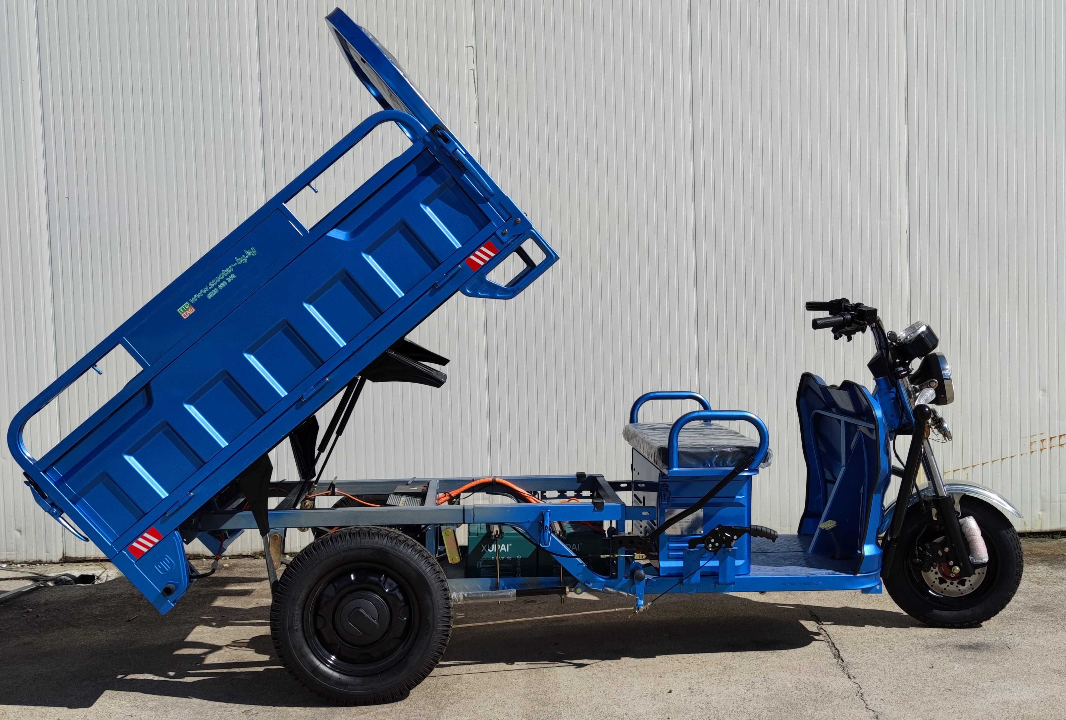 Електрическа карго триколка EcoWay T150 с документи за регистрация