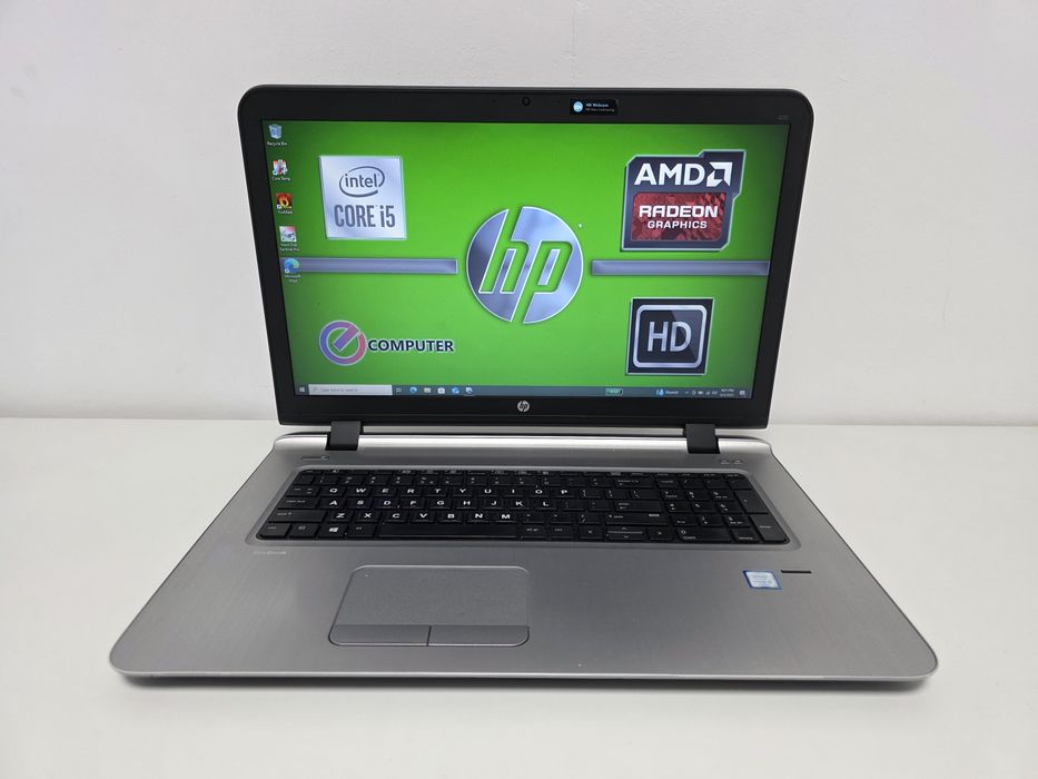 Laptop HP Probook display MARE 17.3" i5 16gb ssd gaming. GARANTIE