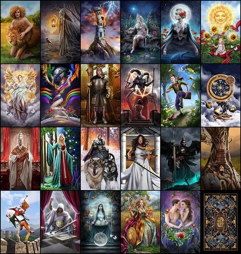 Оригинални карти Таро The Elemental Wisdom Tarot