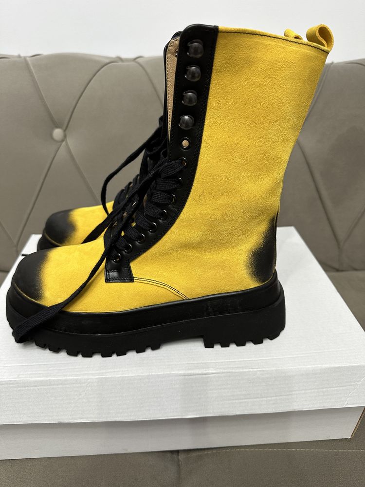Bocanci mustang yellow masura 37