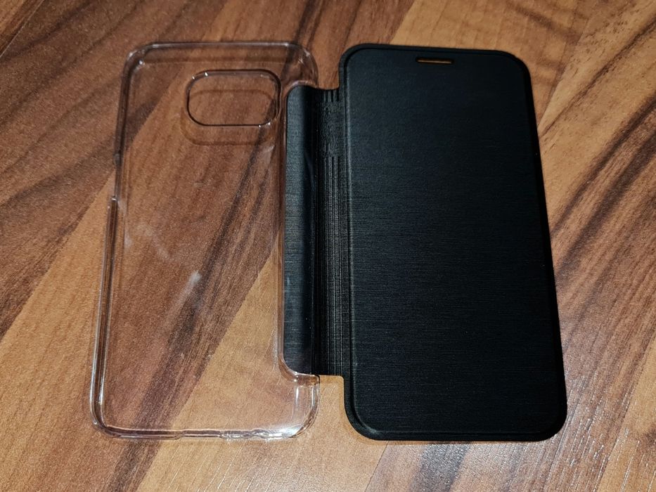 Husa flip originala Hama Clear Booklet Case Samsung Galaxy S7 G930