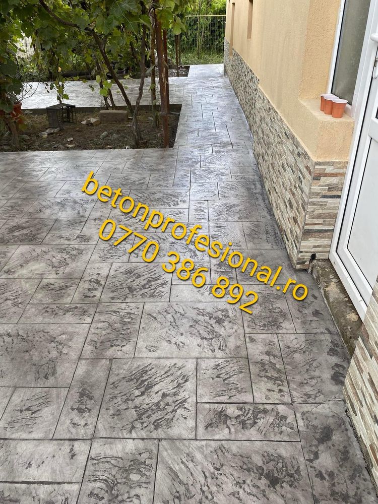 Beton amprentat
