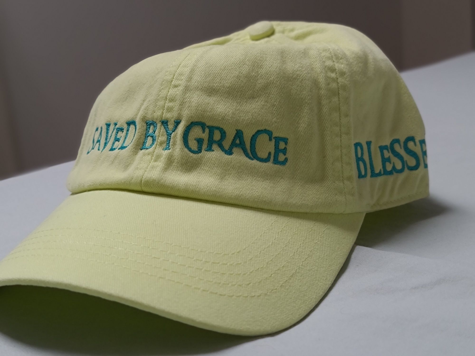 Șapcă personalizată "Blessed" & "Saved by Grace"