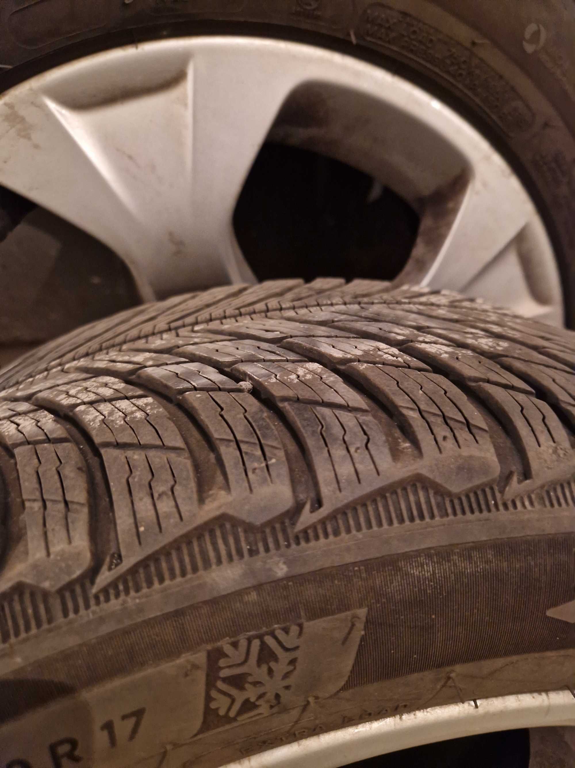 4 джанти BMW Style 317 17’’ + зимни runflat гуми MICHELIN PILOT ALPIN