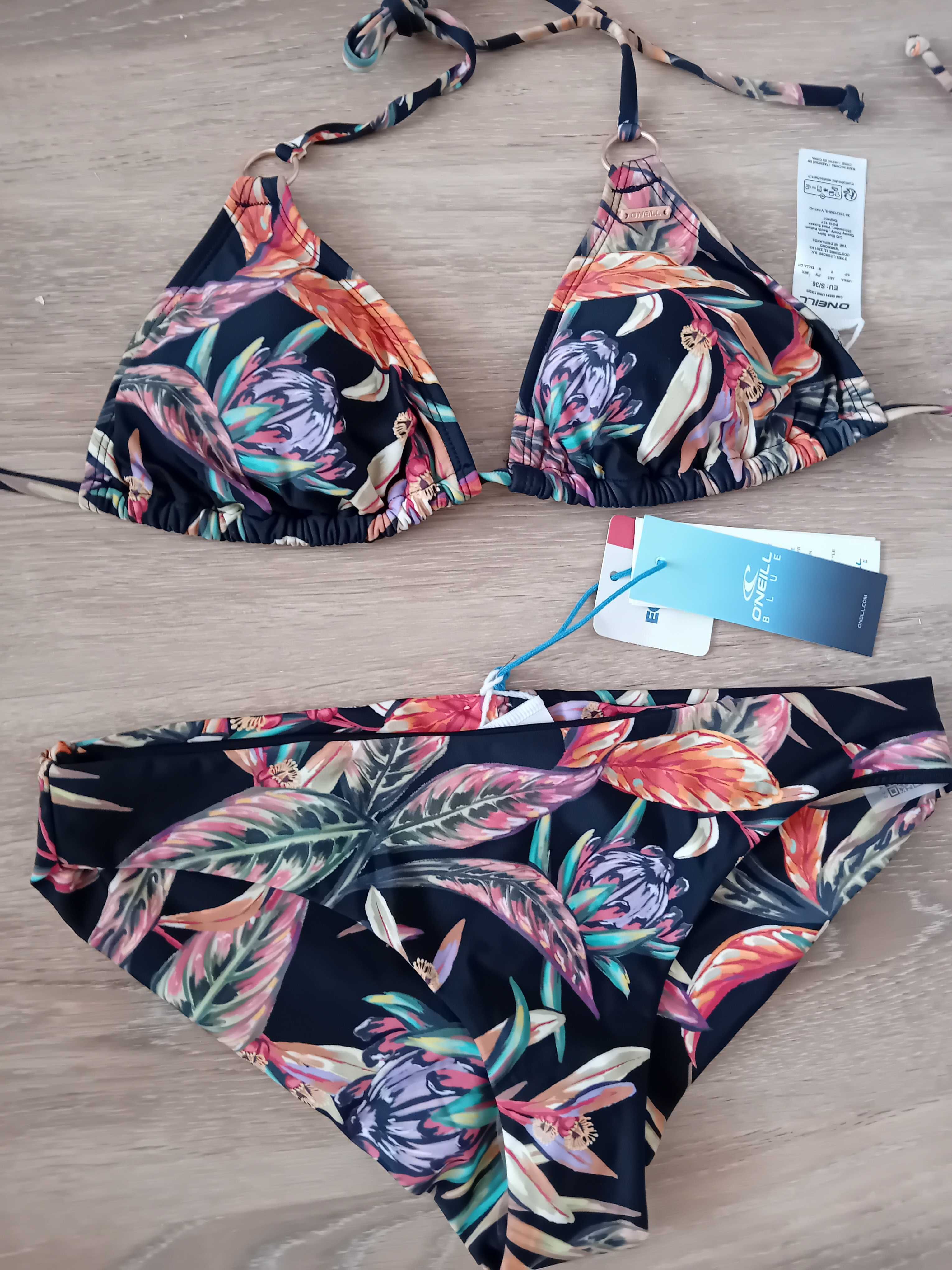 Esprit /Oneill 36B/C  висока талия нов оригинален бански