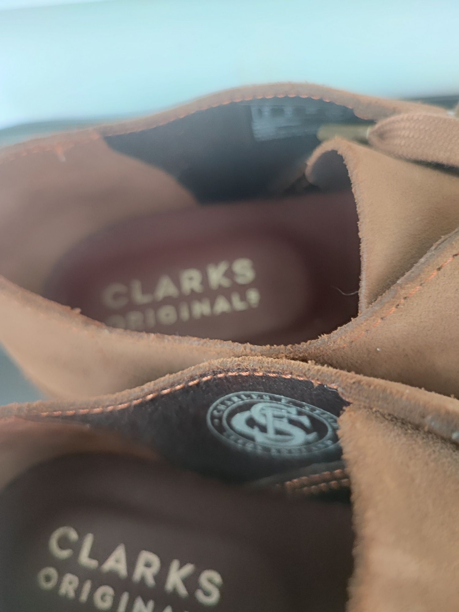 Pantofi casual Clarks, piele naturala, 42, maro,  noi, nepurtati
