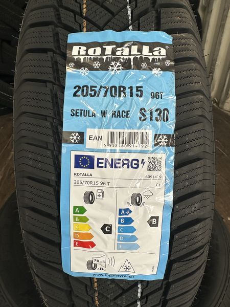 Нови Зимни Гуми Rotalla Setula W Race S130 205/70R15 96T НОВ DOT