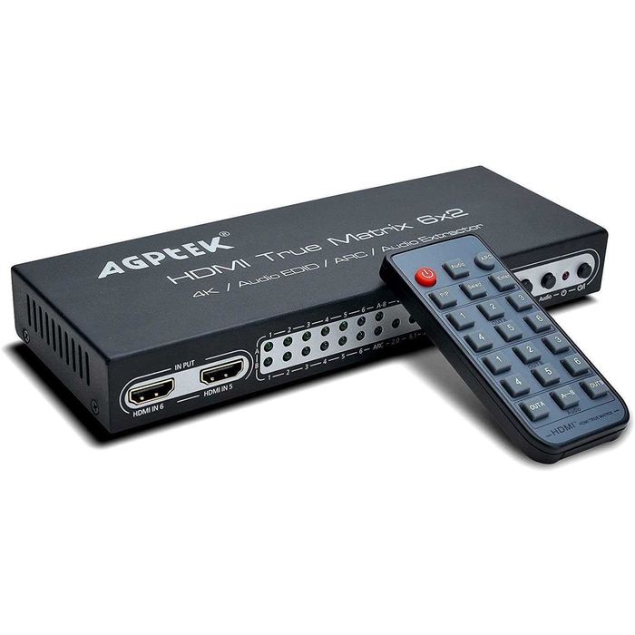 Comutator HDMI control ARC/PIP 3D EDID, SPDIF 5.1 2.0CH / 5.1CH / ADV
