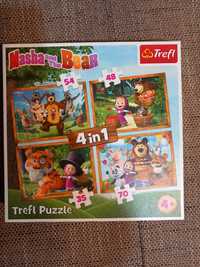 4 jocuriPuzzle 35-70 piese copii 4+