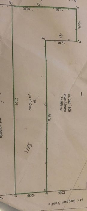 Teren intravilan 905 mp, zona Muscel Câmpina, toate utilitățile