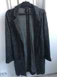 Sacou xs, H&M negru cu alb