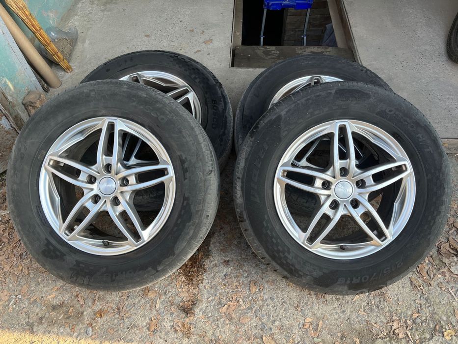 Диски SKAD 16”, с летней резиной